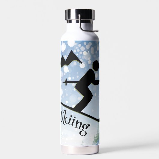 Skidesign für das Gehäuse mit Vakuum Trinkflasche (Links)