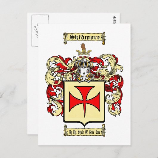 Skidmore Postkarte (Vorne/Hinten)