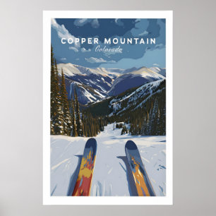 Skidruck Copper Mountain Colorado 1 Poster