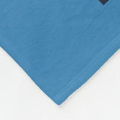 Skier-bewundern Vintages Reise-Plakat Fleecedecke (Ecke)