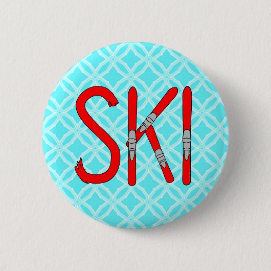 Skier Button (Vorderseite)
