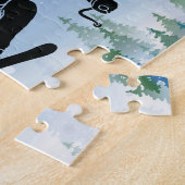 Skier Design Jigsaw Puzzle (Seite)