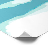 Skier, die Schneeschuhe tragen - Die Rockies Poster (Ecke)