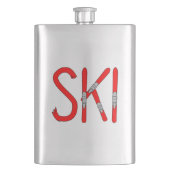 Skier Flachmann (Vorderseite)