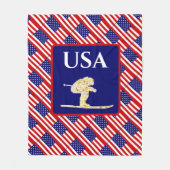 SKIER FLEECEDECKE (Vorderseite)