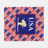 SKIER FLEECEDECKE (Vorderseite (Horizontal))