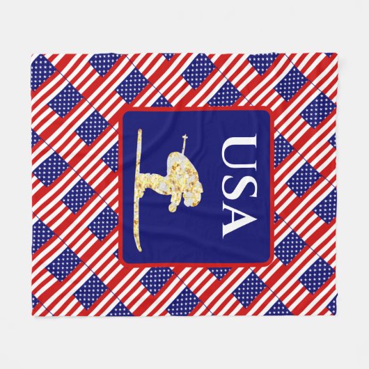 SKIER FLEECEDECKE (Vorderseite (Horizontal))