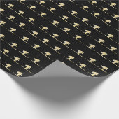 Skier Geschenkpapier (Ecke)