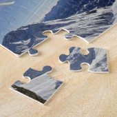 Skier in Midair Puzzle (Seite)