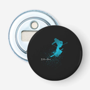 Skier, Jki, Japanisch Flaschenöffner