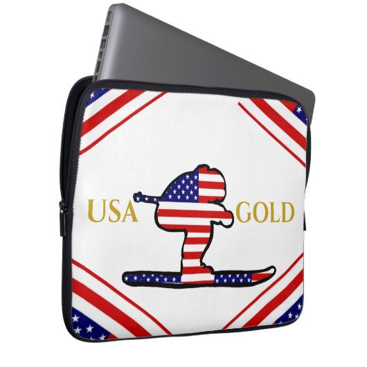 SKIER LAPTOPSCHUTZHÜLLE (Vorne Rechts)