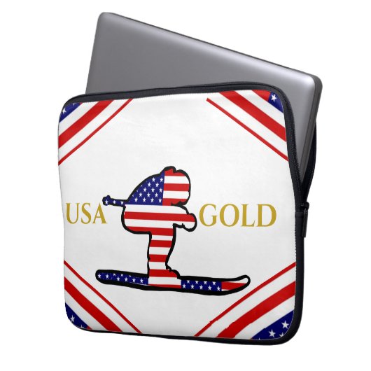 SKIER LAPTOPSCHUTZHÜLLE (Vorderseite Links)