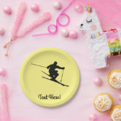 Skier Pappteller (Party)