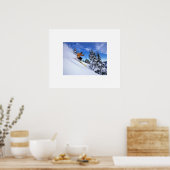 Skier Poster (Küche)