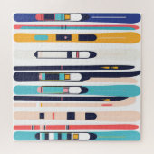 Skier Puzzle (Horizontal)