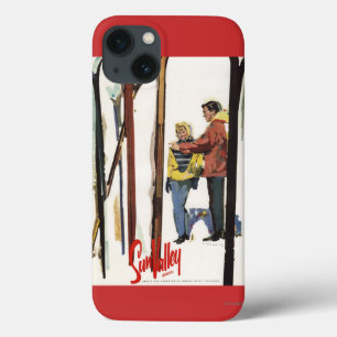 Skier sind von einem Poster Stehend Case-Mate iPhone Hülle