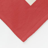 Skier sind von einem Poster Stehend Fleecedecke (Ecke)