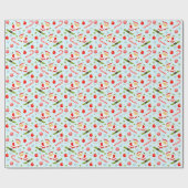 Skier Ski Holiday Geschenk Geschenkpapier (Flach)