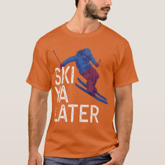 Skier Ski Wintersportorte Alpen T-Shirt