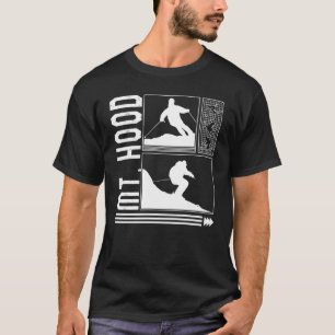 Skier Skifahren Ski Winter Snowboard Snowboarder T-Shirt