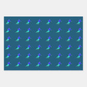 Skier Snow Skiing Geschenkpapier Set (Vorderseite 3)