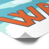 Skier Snow Skis - Snoqualmie Pass, WA Poster (Ecke)