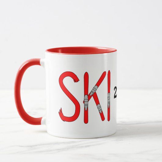 Skier Tasse (Links)
