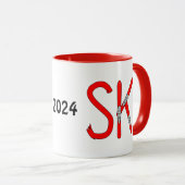 Skier Tasse (VorderseiteRechts)