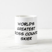 Skier-" Tasse "der Welt bestster das Querland (Mittel)