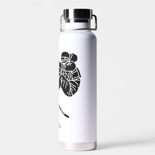 Skier Trinkflasche (Rückseite)