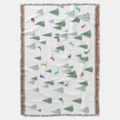 Skiers Downhill Skiing Illustration  Decke (Vorderseite Vertikal)