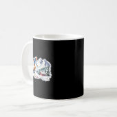 Skiers Men Still Go Skiing In Their Seventies Birt Kaffeetasse (Vorderseite Links)
