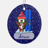 Skieruhu Keramik Ornament (Links)