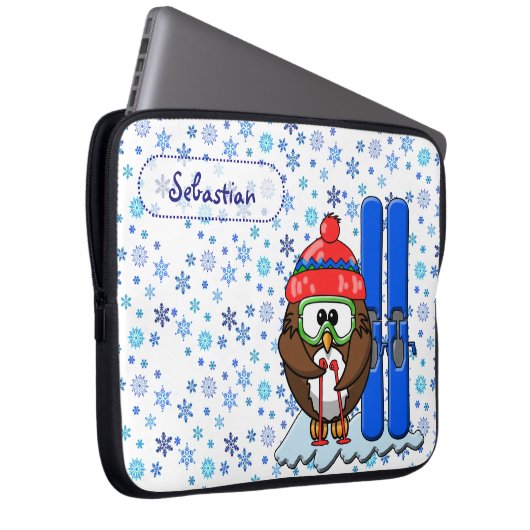 Skieruhu Laptopschutzhülle (Vorne Rechts)