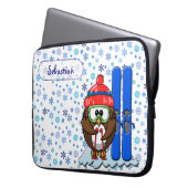 Skieruhu Laptopschutzhülle (Vorderseite Links)