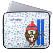 Skieruhu Laptopschutzhülle (Vorderseite)