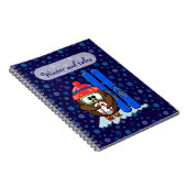 Skieruhu Notizblock (Rechte Seite)