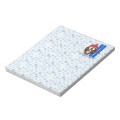 Skieruhu Notizblock (Rotiert)