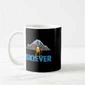 Skiever Langlauf Wintersport Biathlo Kaffeetasse (Links)