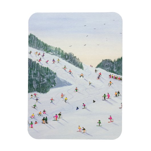 Skifahren 1995 magnet (Vertikal)