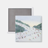 Skifahren 1995 magnet (Vorderseite/Rückseite)