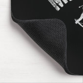 Skifahren am Mt Hood oder (Oregon) Cooler Mount Ho Mousepad (Ecke)