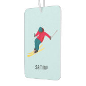 Skifahren Autolufterfrischer (Links)
