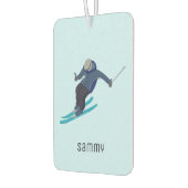 Skifahren Autolufterfrischer (Links)