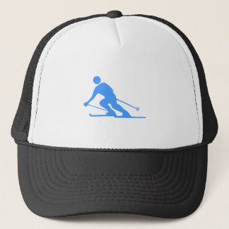 Skifahren - Baby Blue Truckerkappe