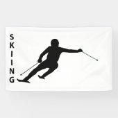 Skifahren Banner (Horizontal)