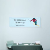 Skifahren Banner (Messeveranstaltung)