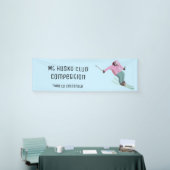 Skifahren Banner (Messeveranstaltung)