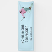 Skifahren Banner (Vertikal)