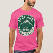 Skifahren Bariloche Argentinien Alp Skigebiet Bas T-Shirt (Vorderseite)